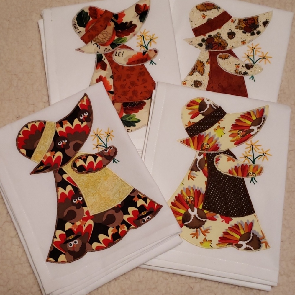 Hand made flour ladies